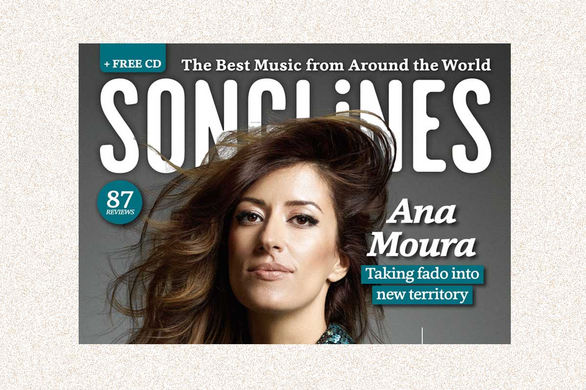 Ana Moura na capa da prestigiada Songlines antes do regresso a Londres