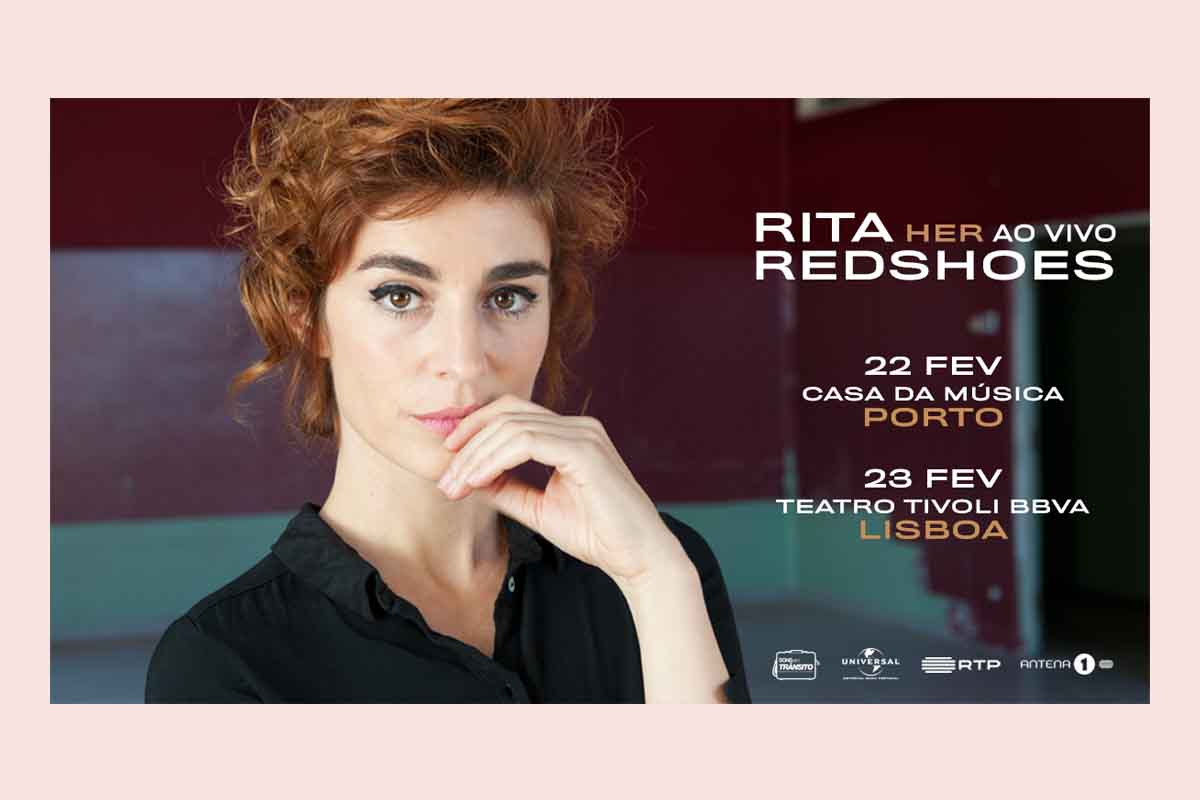 Rita Redshoes recria ambiente cinematográfico das canções do novo "Her" em salas emblemáticas de Lisboa e Porto, em fevereiro