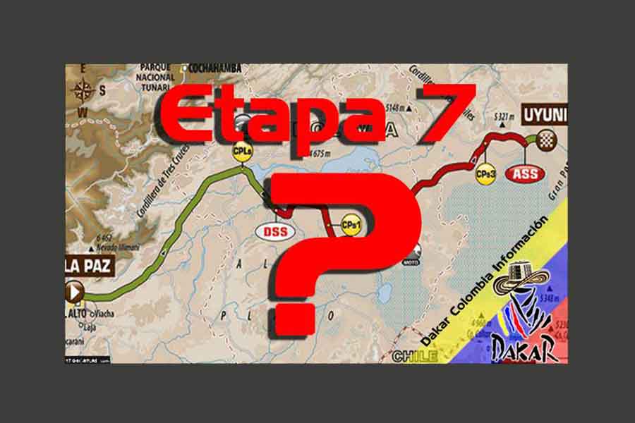 Dakar 2017 – A 7ª etapa poderá estar em risco.