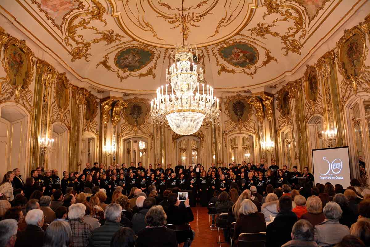 Grupo Coral de Queluz – assinala 50 anos com concerto no Palácio de Queluz.