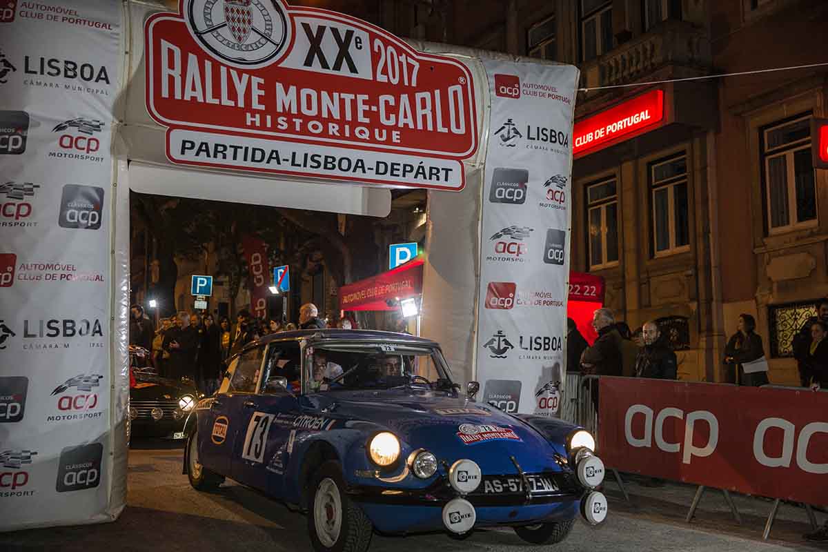 Rally de Monte Carlo Histórico teve inicio ontem em Lisboa