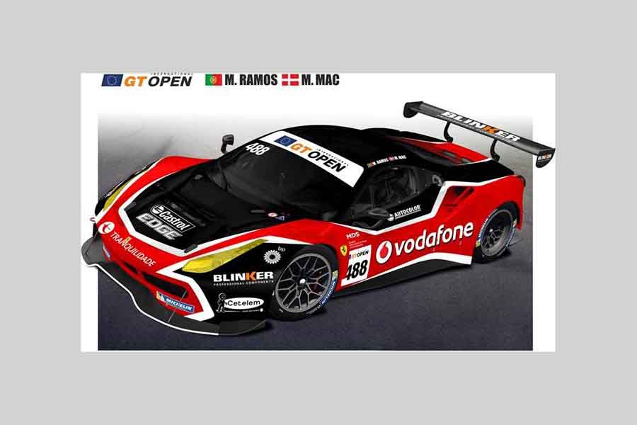 GT Open 2017 – Miguel Ramos e Mikkel Mac participarão pela Spirit of Race no International GT Open 2017 num Ferrari 488.