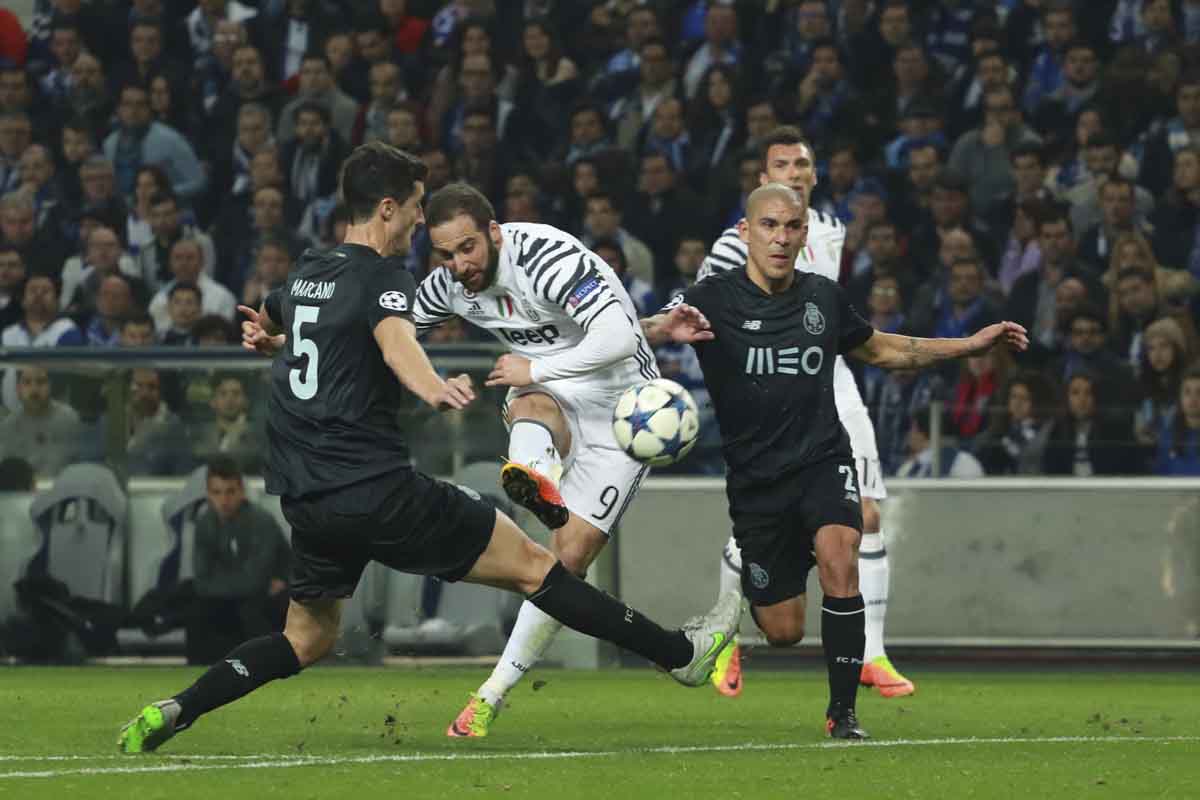 FC Porto perde em casa com a Juventus por 2-0