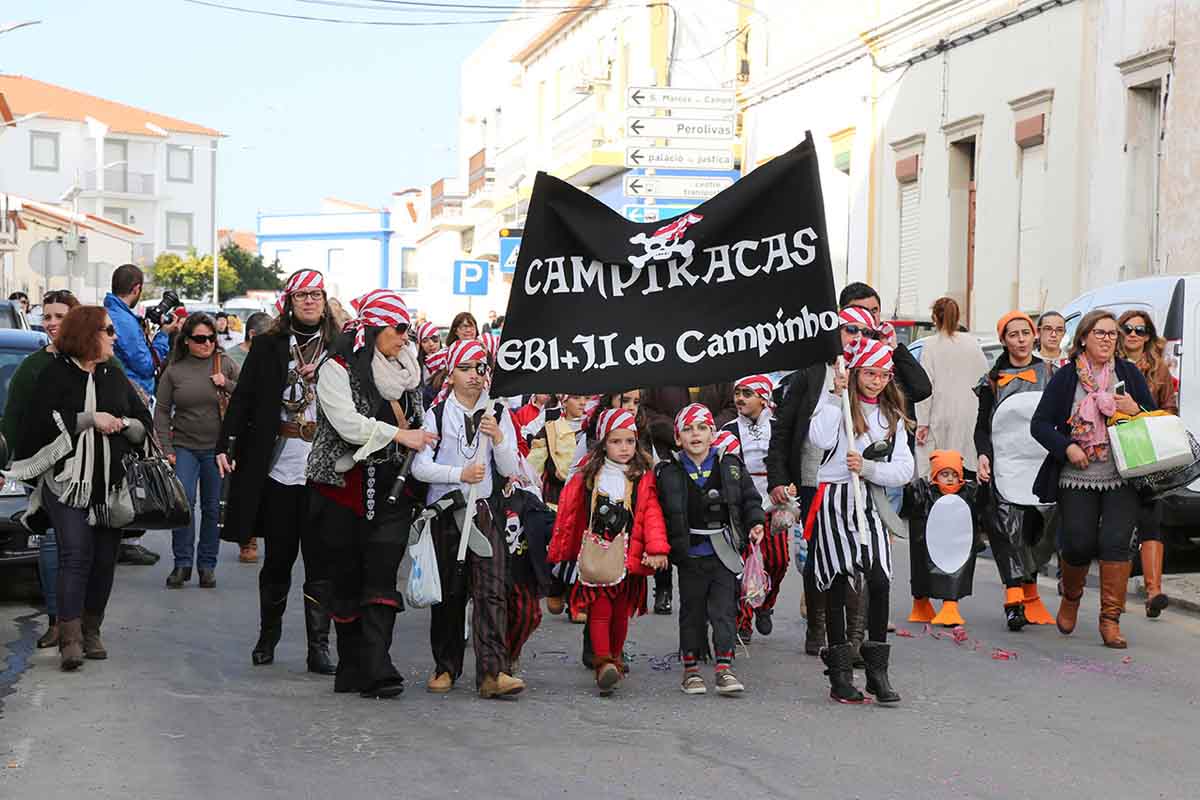 Mais de 800 crianças no desfile de carnaval de Reguengos de Monsaraz