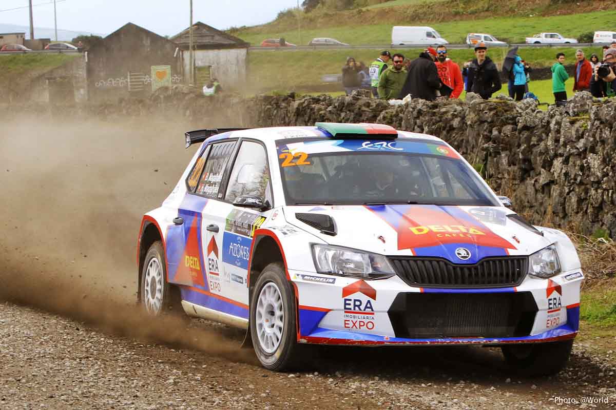 AZORES AIRLINES RALLYE – Bruno Magalhães já é segundo da geral e o melhor português