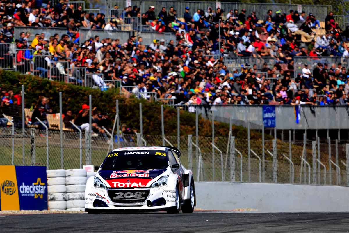 Campeonato do Mundo FIA de Ralicross – PEUGEOT 208 WRX 2017 demonstrou um forte potencial