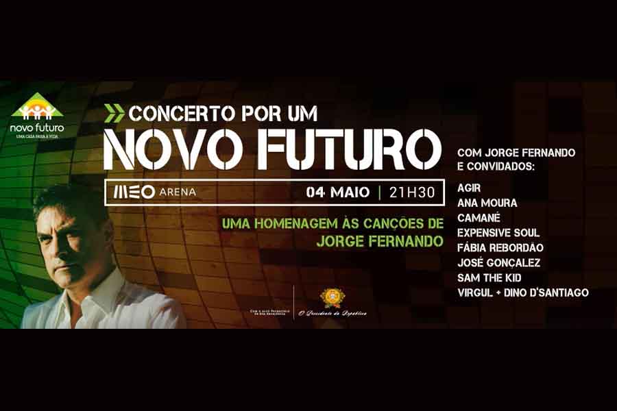 CONCERTO POR UM NOVO FUTURO – Uma homenagem às Canções de Jorge Fernando