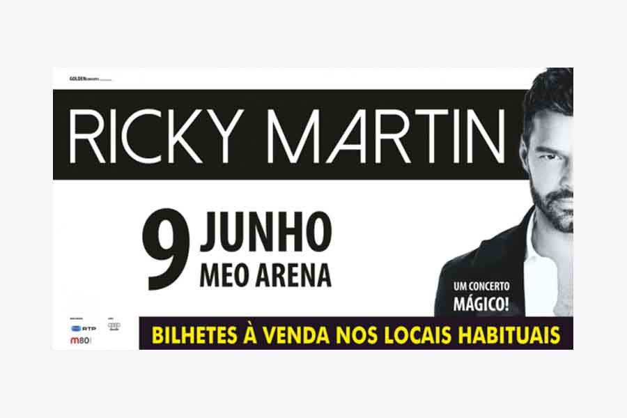 Ricky Martin convida Tony Carreira para um dueto no próximo dia 9 de Junho