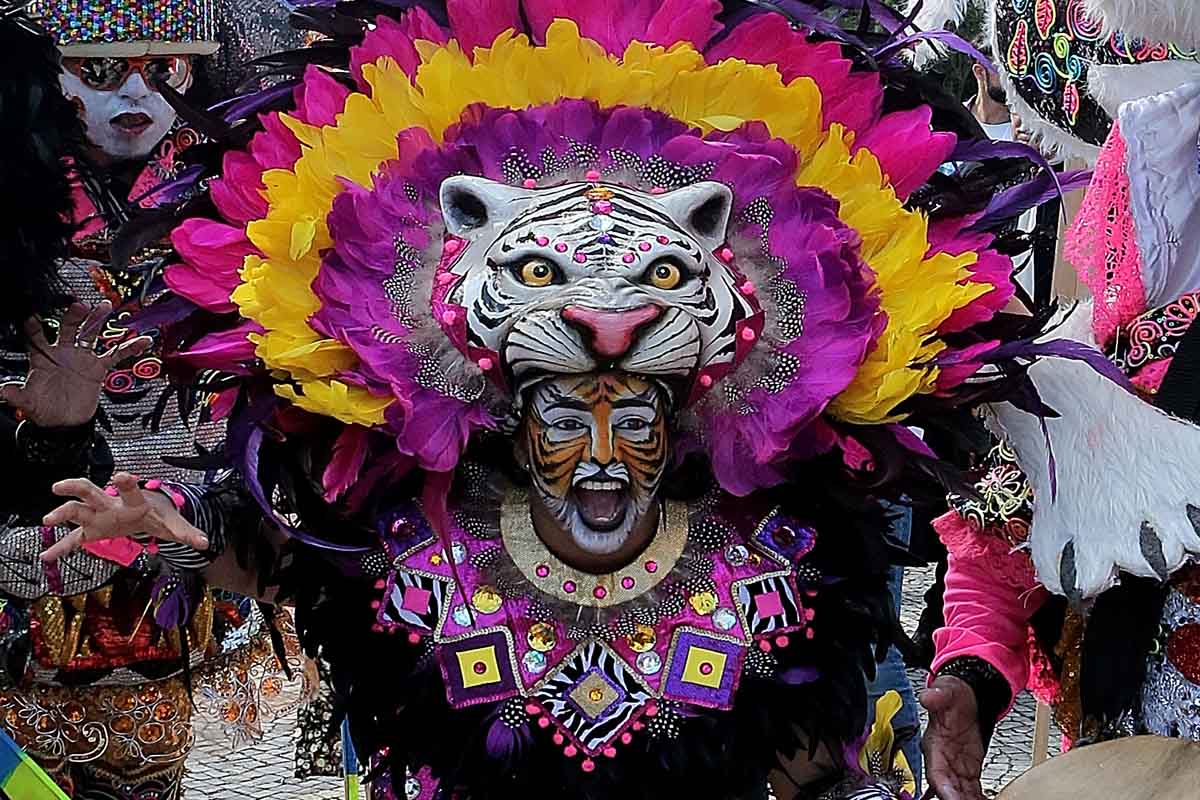 Desfile da Máscara Ibérica – encheu o Jardim da Praça do Império, em Lisboa