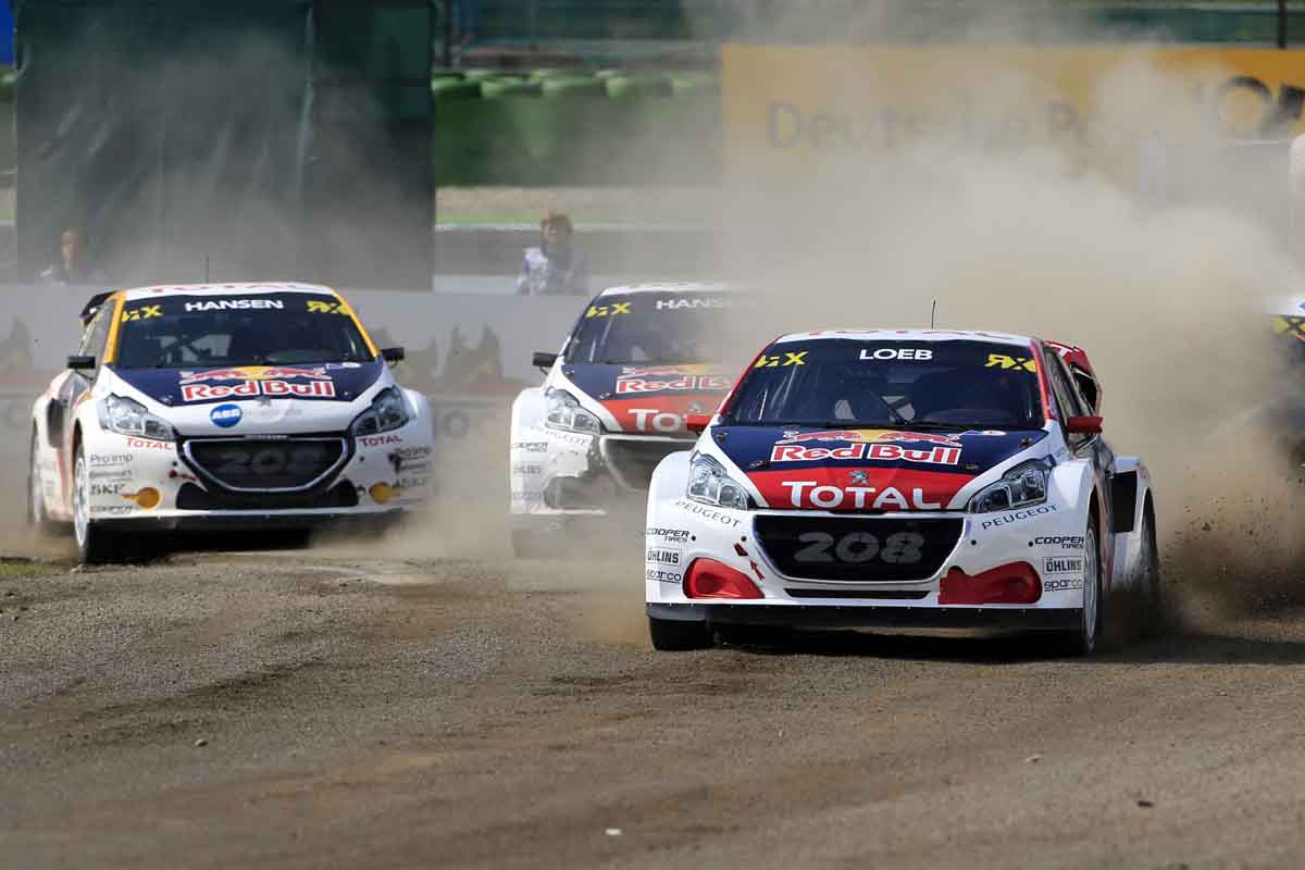 PEUGEOT 208 WRX muito competitivos em Hockenheim levam Timmy Hansen ao pódio