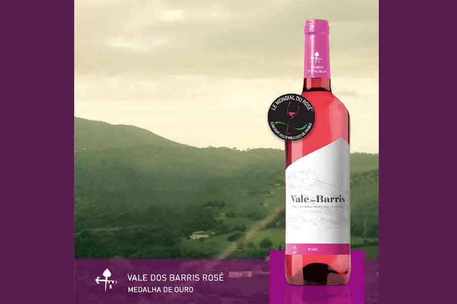 ADEGA DE PALMELA  CONQUISTA MEDALHA DE OURO  NO CONCURSO MONDIAL  DU ROSÉ