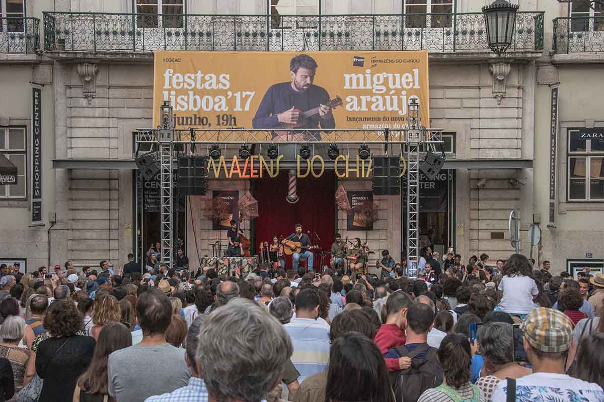 Miguel Araújo apresentou, ao público, “Giesta”