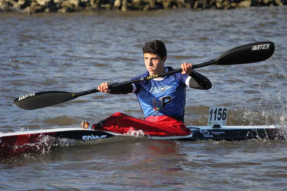 Bernardo Santos – 5º classificado no Campeonato da Europa de Maratona de canoagem