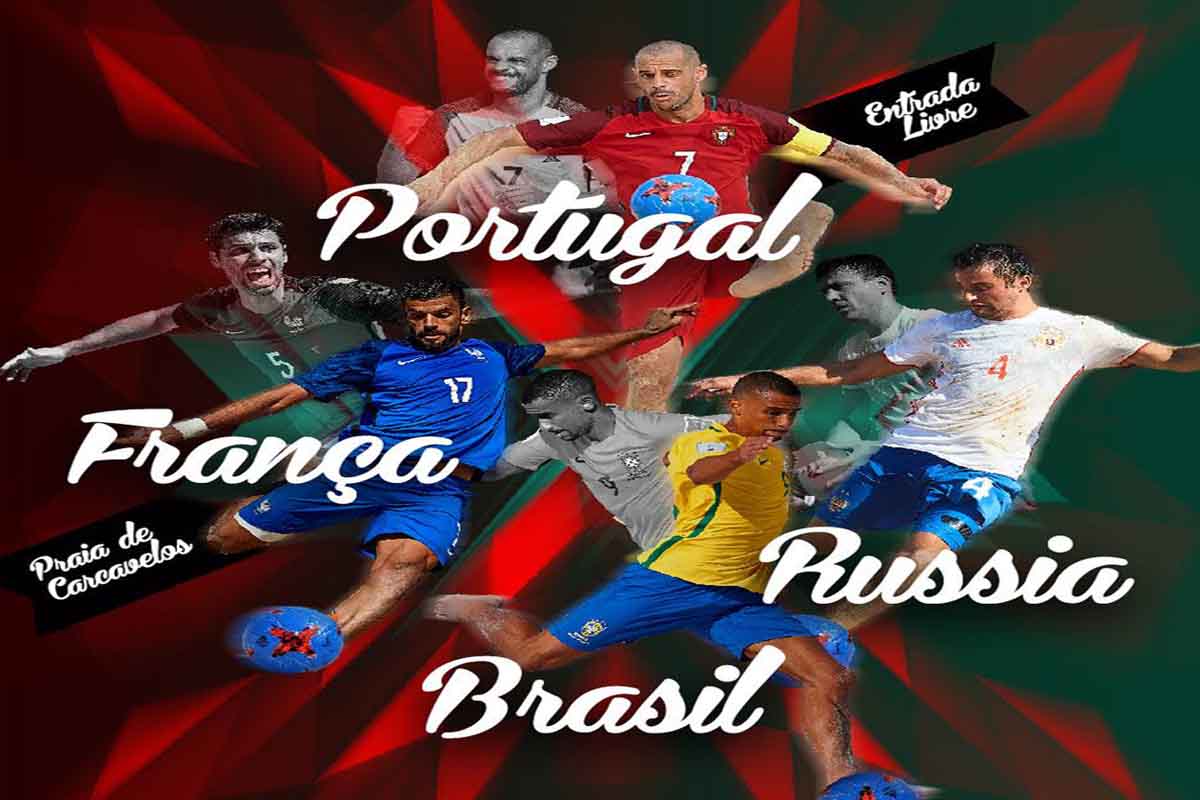 Cascais acolhe pela segunda vez uma das mais prestigiantes competições de futebol de praia do mundo