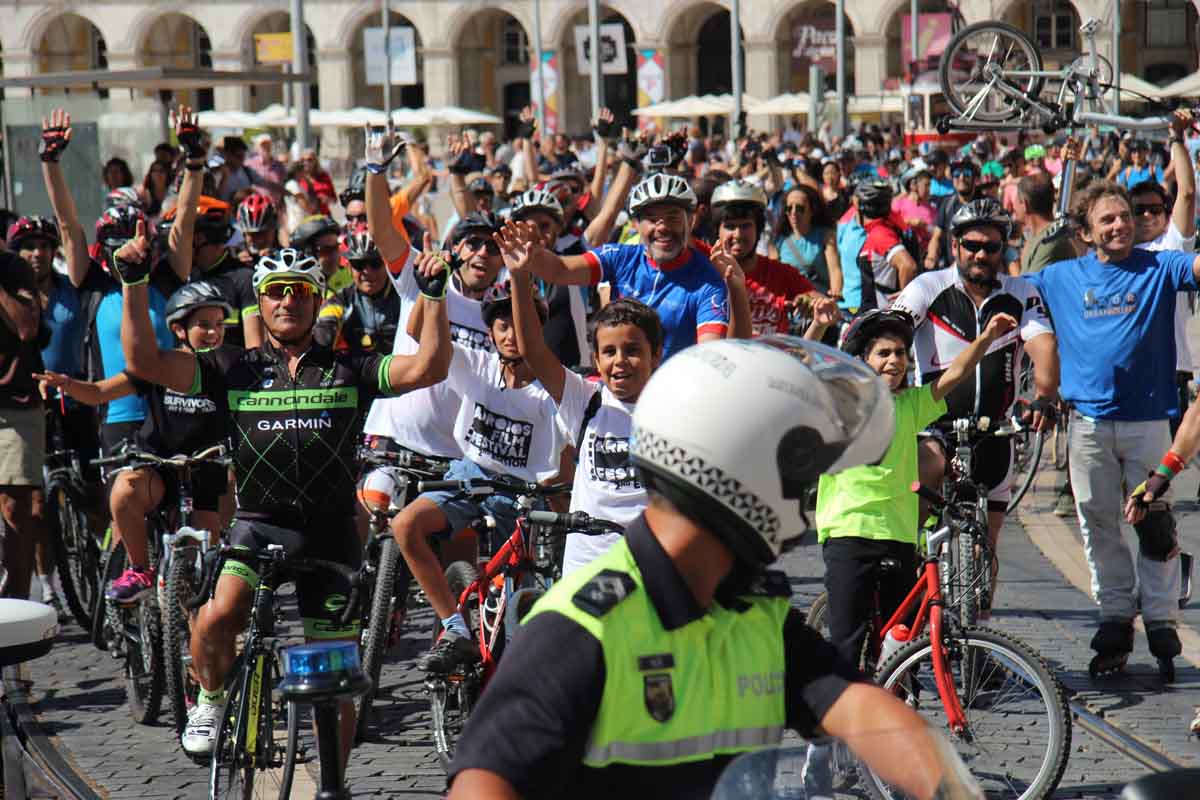 VII Festival da Bicicleta Solidária teve lugar este domingo em Lisboa