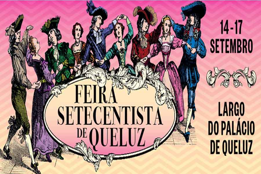 Largo do Palácio de Queluz recebe Feira Setecentista – ENTRADA LIVRE