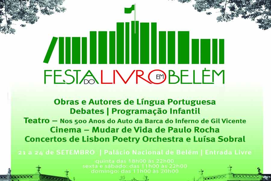 A “Festa do Livro” está de regresso a Belém e tem entrada livre