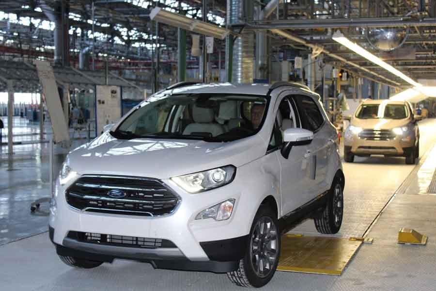 Ford Arranca com Produção Europeia do Novo SUV EcoSport na Roménia Para Satisfazer a Crescente Procura