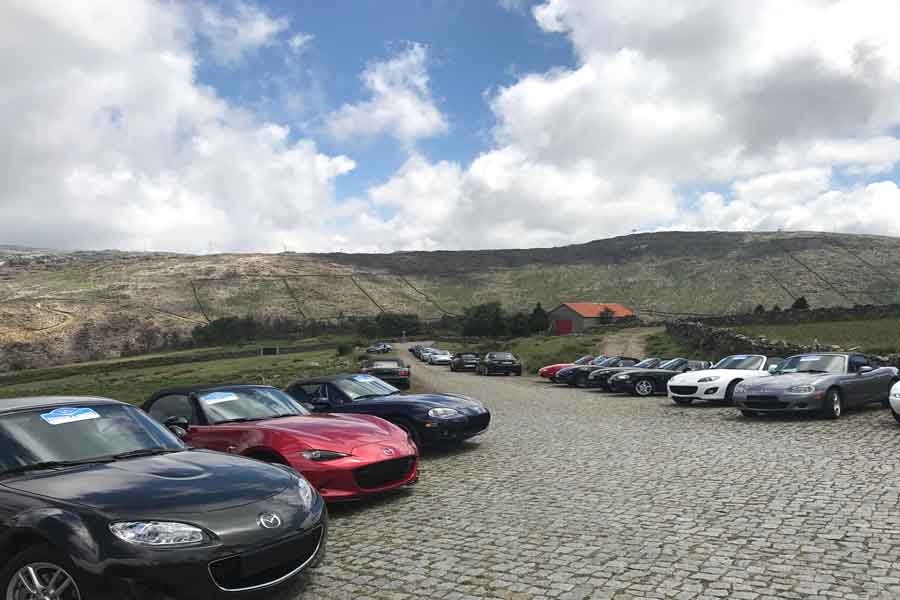 Mazda MX-5 – Caravana ruma à Exponor para ação dupla