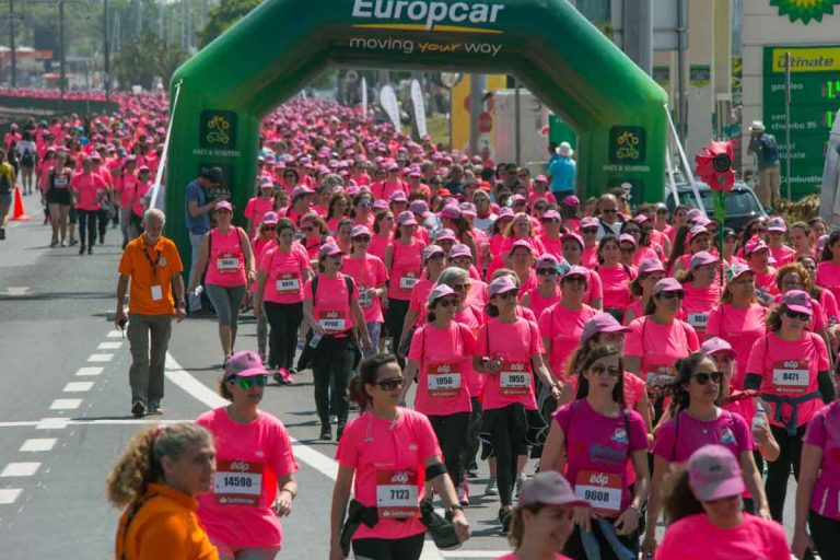 “EDP Lisboa a Mulher e a Vida” – Lisboa ficou pintada de cor de rosa