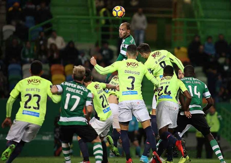 Sporting vence Marítimo, por 5-0, em Alvalade