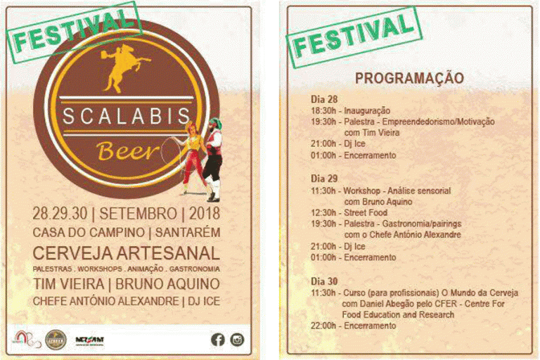 SCALABIS BEER – Festival da cerveja artesanal, em Santarém