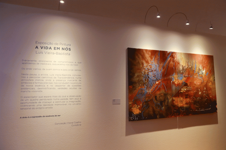 “A vida em nós”, a exposição de Luís Vieira-Baptista inaugurada em Cascais