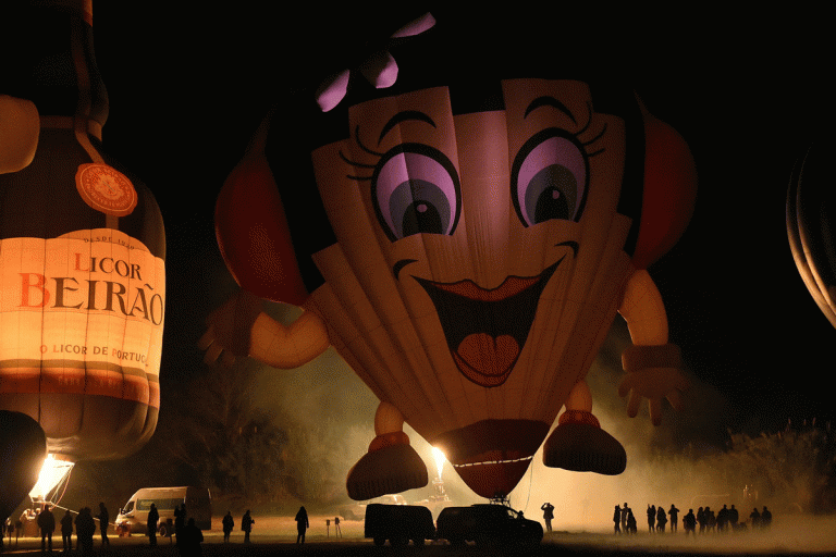 O CÉU ENCHEU-SE DE LUZ E COR COM O II FESTIVAL INTERNACIONAL DE BALONISMO DE CORUCHE