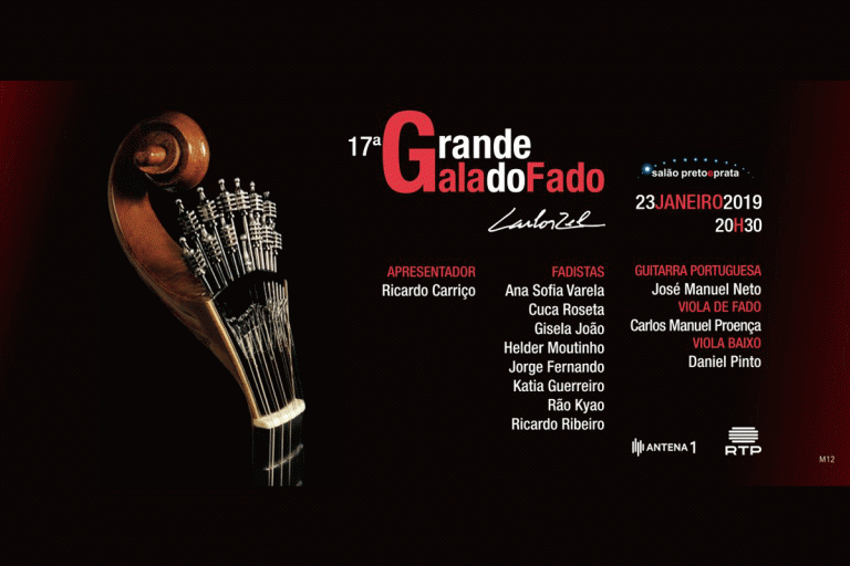 “Grande Gala do Fado – Carlos Zel” no Salão Preto e Prata do Casino Estoril