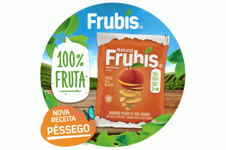 Pêssego chega à gama natural da Frubis