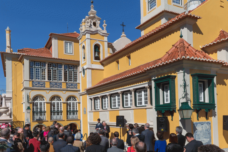 Palacete dos Condes de Monte Real reinaugurado hoje.