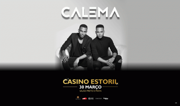 Calema pela primeira vez no Casino Estoril