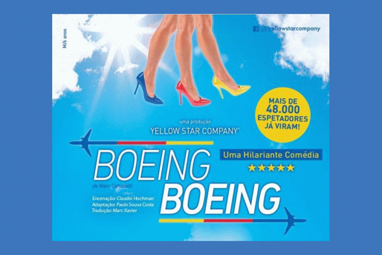 “Boeing, Boeing”: o humor em destaque no Salão Preto e Prata