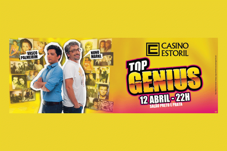 Top Genius no Casino Estoril com Vasco Palmeirim e Nuno Markl