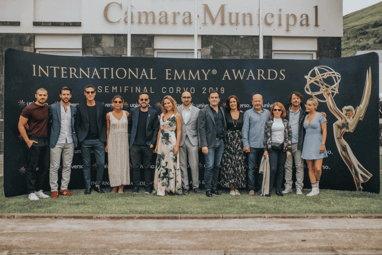 Ilha do Corvo foi o cenário escolhido para acolher a votação dos finalistas dos International Emmy Awards