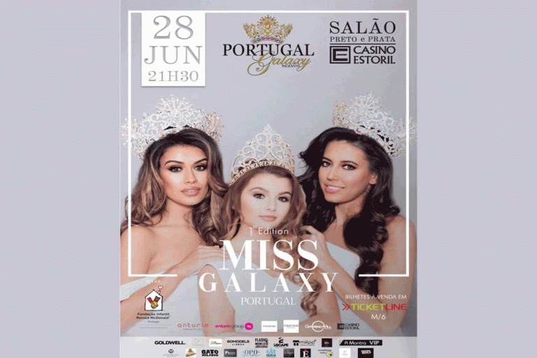 Salão Preto e Prata do Casino Estoril será o palco para a 1ª edição da Miss Galaxy Portugal