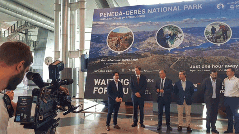 Parque Nacional da Peneda-Gerês tem tela promocional no Aeroporto Sá Carneiro