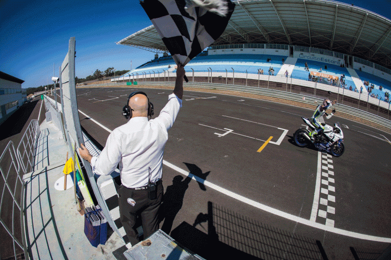 O Campeonato Nacional de Velocidade de Motociclismo regressou ao Circuito do Estoril.