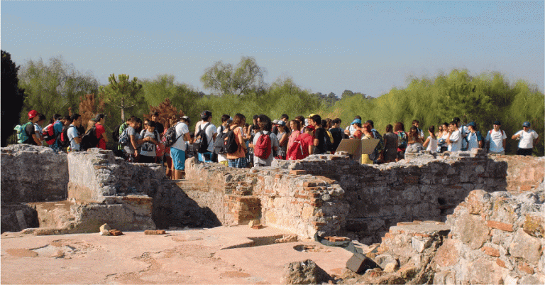 RUÍNAS ROMANAS DE TROIA ANIMADAS POR DIVERSAS INICIATIVAS ESTE VERÃO