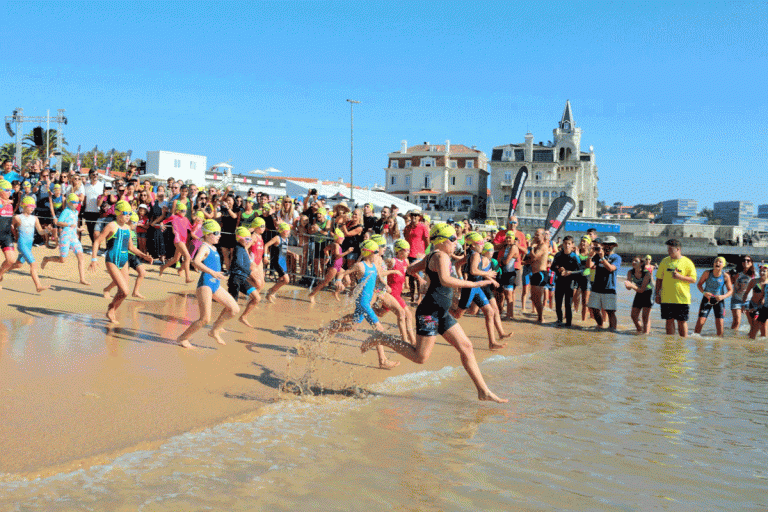 IRONKIDS animaram Baía de Cascais na véspera do IRONMAN 70.3 Portugal Cascais