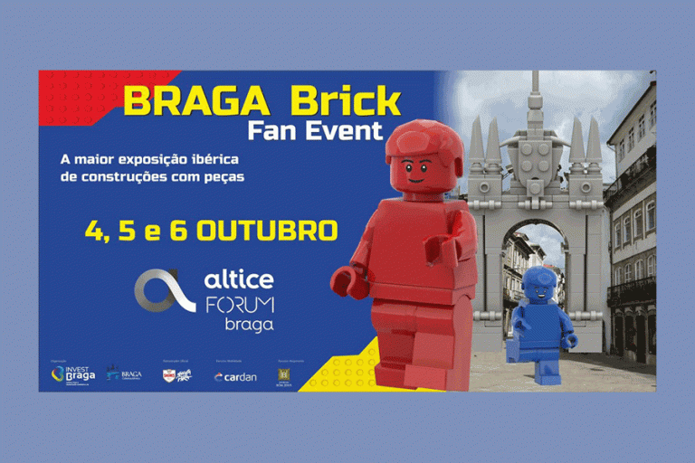 Braga volta a receber a maior exposição ibérica de construções com peças Lego