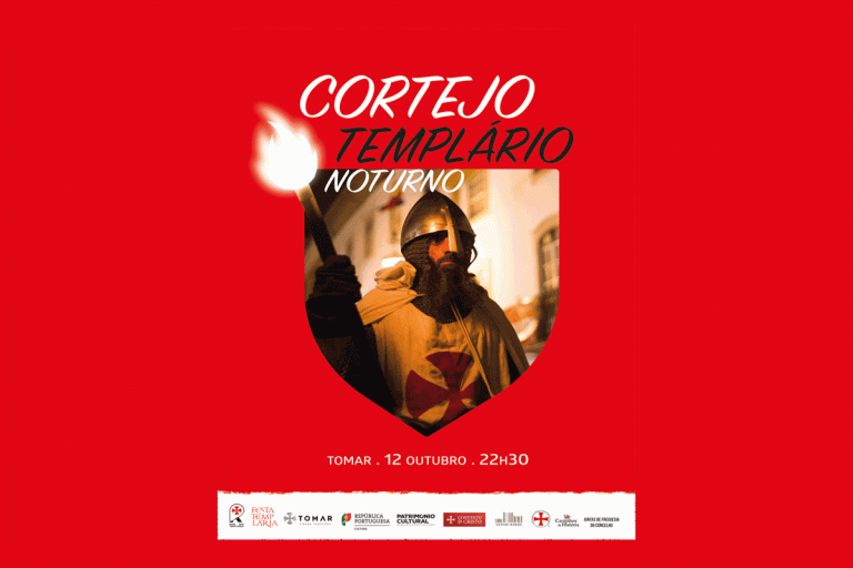 Cortejo Templário Noturno em Tomar