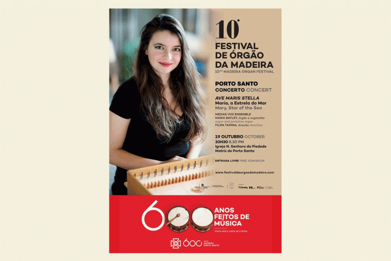 Machico e Porto Santo recebem concertos do 10.º Festival de Órgão da Madeira