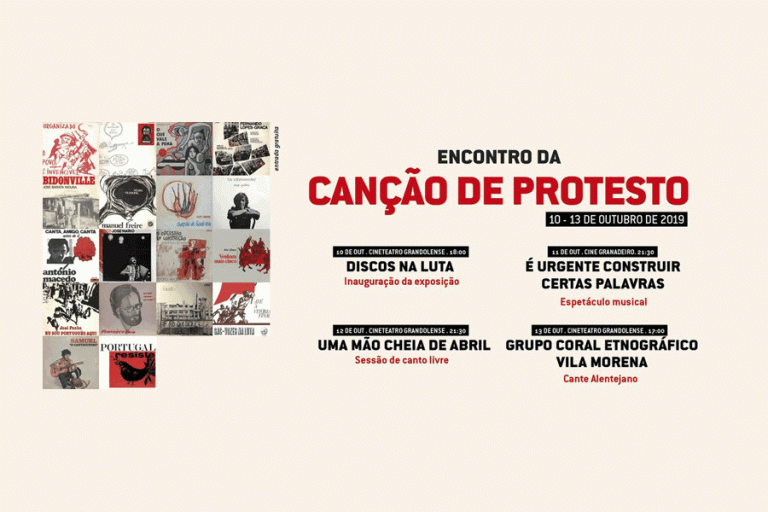 Grândola recebe Encontro da Canção de Protesto