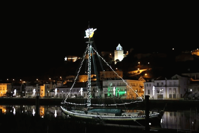 NATAL NO SADO:: PASSEIOS DE GALEÃO MOSTRAM ALCÁCER DO SAL SOB AS LUZES DE NATAL