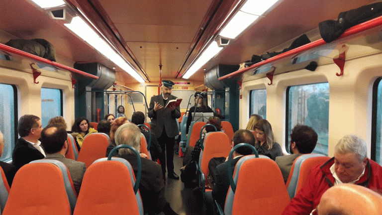 Município da Figueira da Foz e CP – Comboios de Portugal inauguram carruagem “Jorge de Sena”