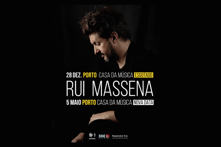 Rui Massena esgota casa da Música – Mas já há nova data