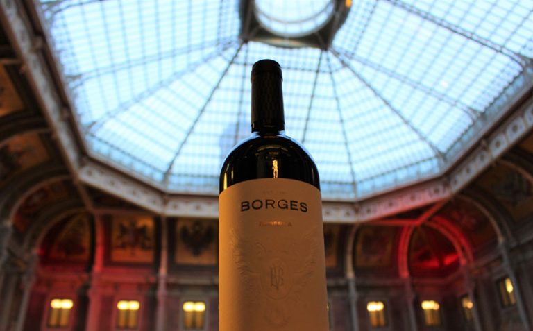 Essência do Vinho. Salão Árabe recebe Vinhos Borges para uma prova especial