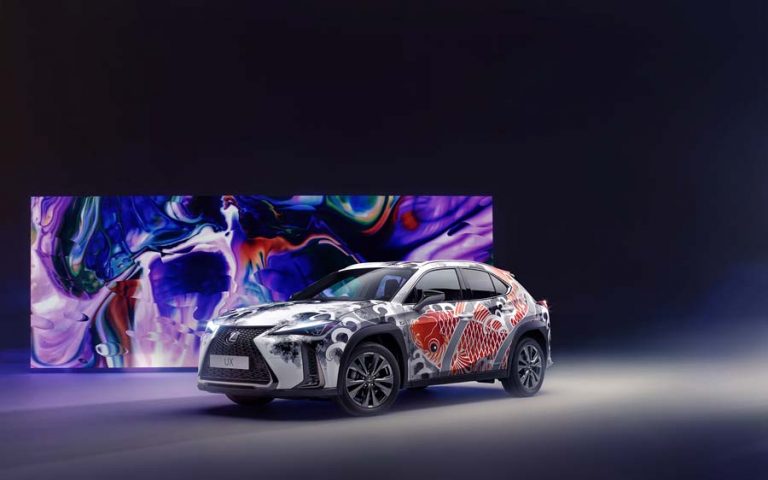 LEXUS REVELA O PRIMEIRO SUV TATUADO DO MUNDO