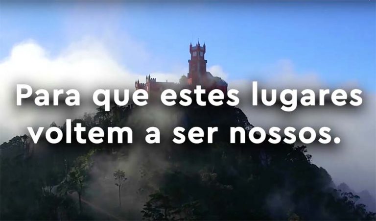 “Os lugares podem esperar” Sintra apela ao distanciamento social como forma de combate ao Covid-19